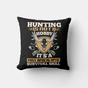 Coussin La Chasse Est Des Compétences De Survie
