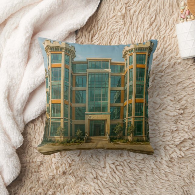 Coussin La Citadelle Cristalline Château (Couverture)