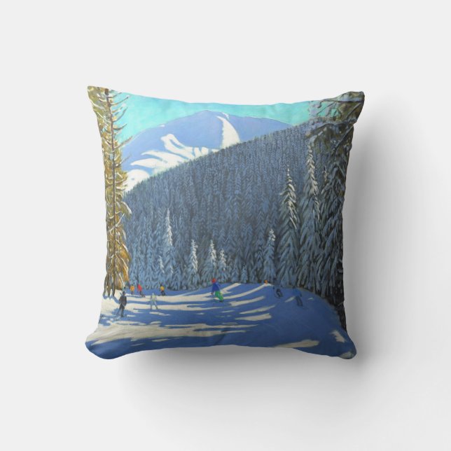 Coussin La Clusaz 2012 de Beauregard de ski (Recto)