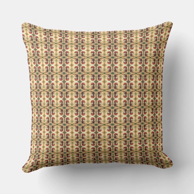 Coussin La coccinelle et le Royaume de Nectar Caché.2 (Verso)