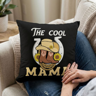 Coussin La Cool Mama Fête des mères originale dans l'Oue