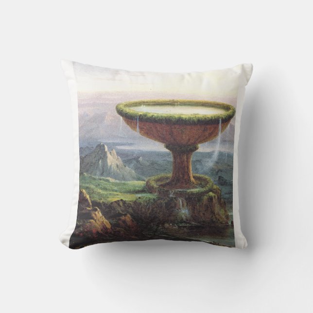 Coussin La coupe du Titan par Thomas Cole (Recto)