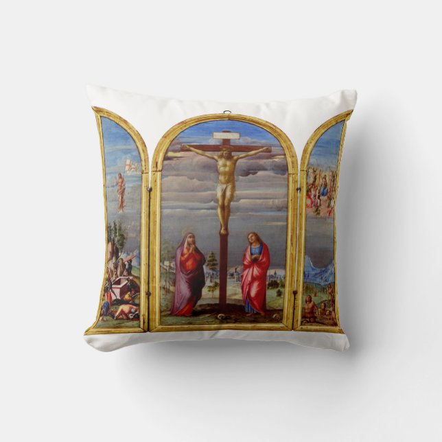 Coussin La Crucifixion par Francesco Granacci (Recto)