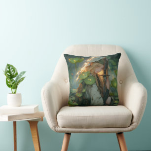 Coussin La Dame du lac Anime Imaginaire