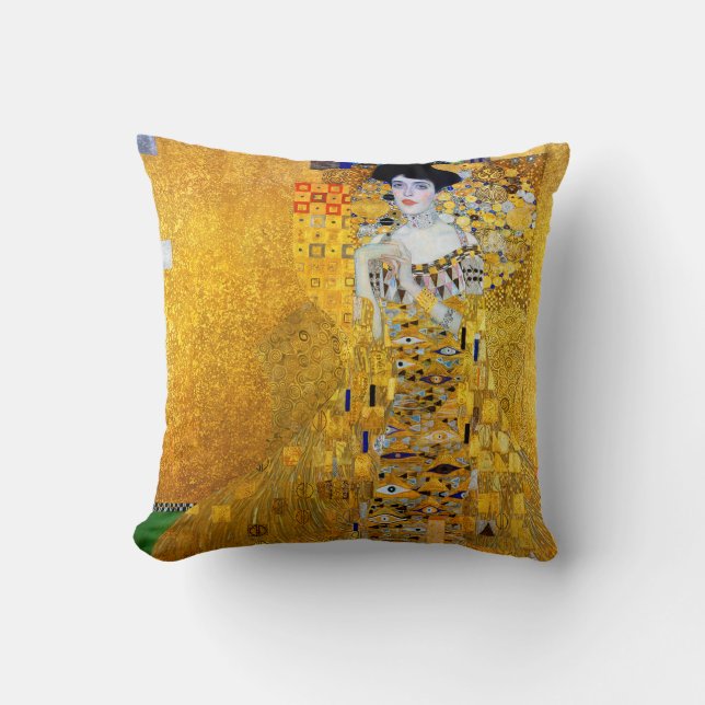 Coussin La Dame en or, Gustav Klimt (Recto)