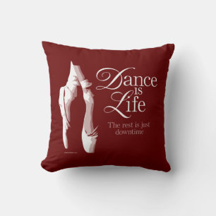 Coussin La danse est la vie
