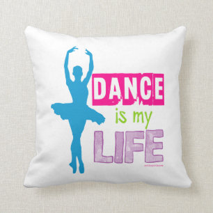 Coussin La danse est ma vie