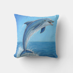 Coussin La danse silencieuse du dauphin