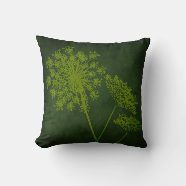 Coussin La dentelle de la reine Ann (Recto)
