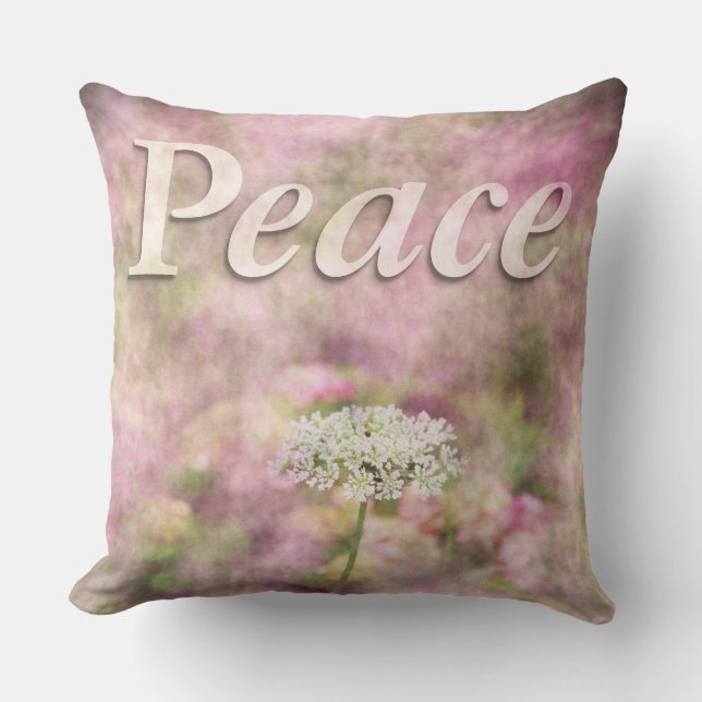 Coussin La dentelle de la Reine Anne (Recto)