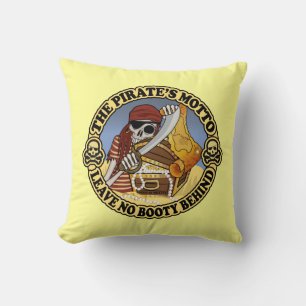 Coussin La devise du pirate