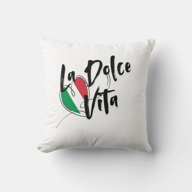 COUSSIN LA DOLCE VITA ,THE ITALIAN SWEET LIFE (Recto)
