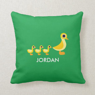Coussin La famille de canard