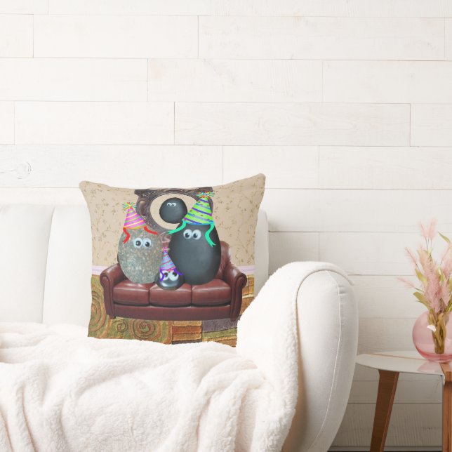 Coussin La famille Pet Rock (Canapé)