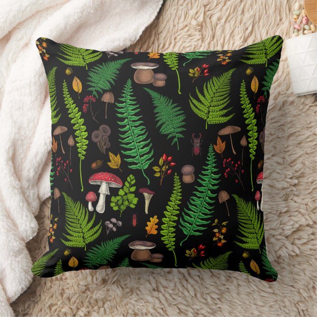 Coussin La faune et la flore des bois (Couverture)