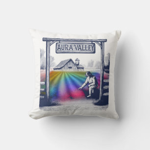 Coussin La ferme de la vallée de l'Aura