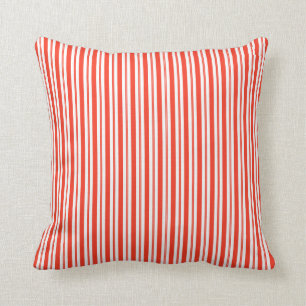 Coussin La ferme rouge lumineuse barre le motif moderne 03