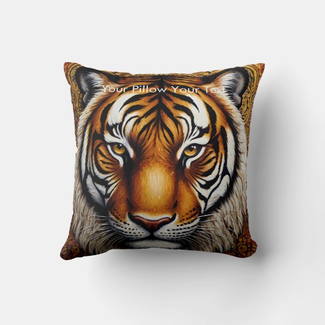 Coussin La flamme de la jungle (Verso)