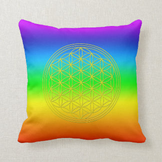 Coussin La Fleur de la vie Chakra 2