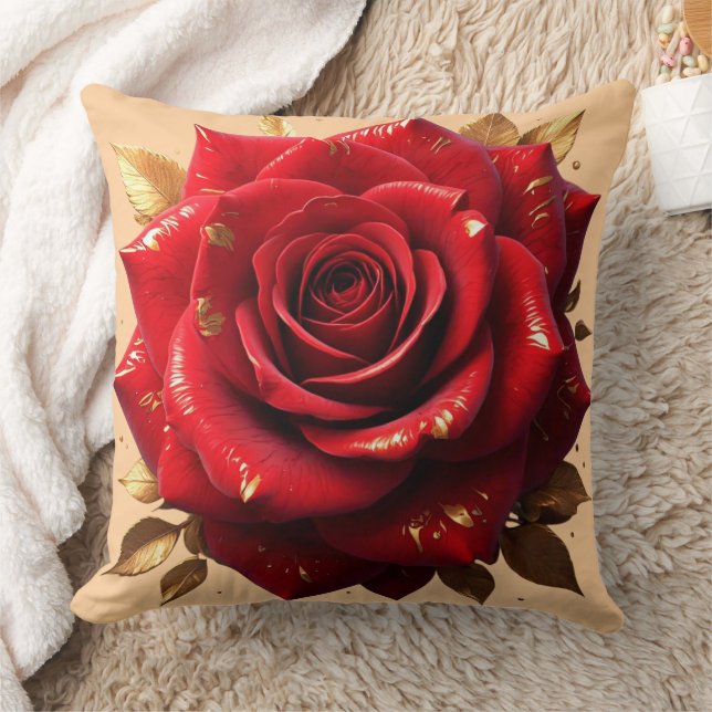 Coussin "La floraison romantique de la nature" (Couverture)