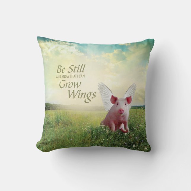 Coussin La Foi Des Cochons (Recto)