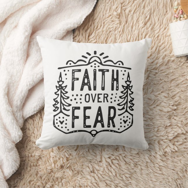 Coussin La foi sur la peur (Couverture)