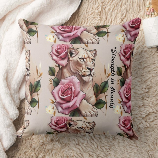 Coussin "La Force douce s'unit" (Couverture)