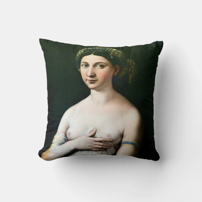 Coussin La Fornarina, Raphael, 1518-1519 (Recto)