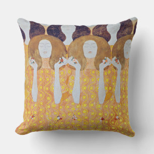 Coussin La frise Beethoven (détail), Gustav Klimt