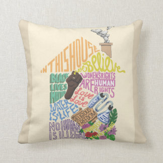 Coussin La gentillesse de Kenji Kimura est tout carreau