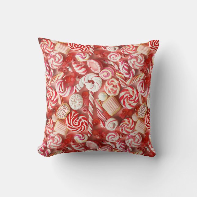 Coussin La gourmandise en déco (Recto)