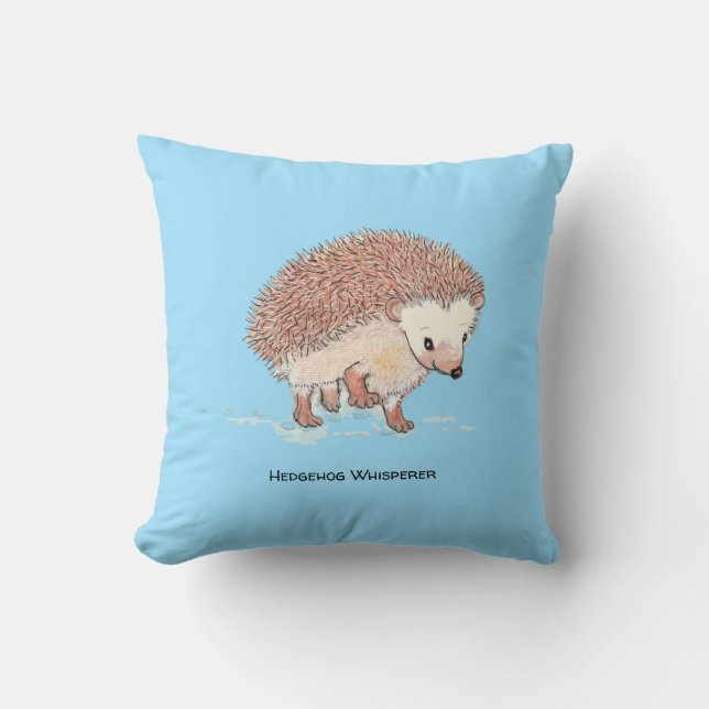 Coussin La grande aventure de Hérisson (Recto)