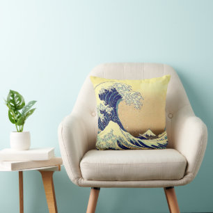 Coussin La Grande Vague Trente-six Vues du Mt.Fuji
