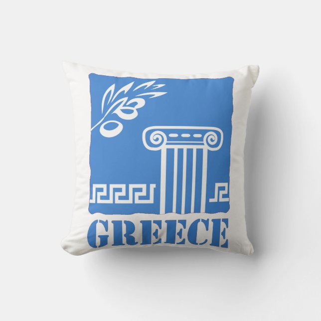 Coussin La Grèce (Recto)