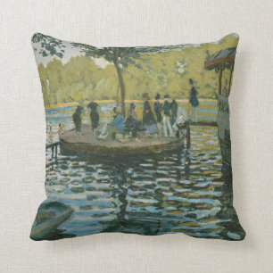 Coussin La Grenouillere de Claude Monet  