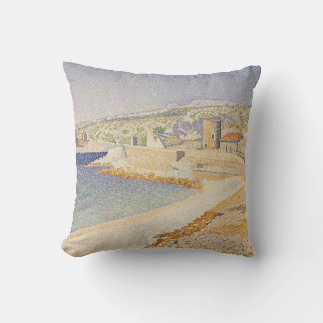 Coussin La jetée chez Cassis (Recto)