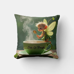 Coussin La journée de l'oreiller de fée de la Saint-Patric