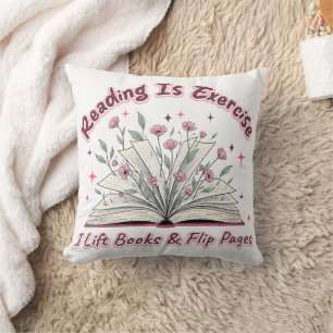 Coussin La Lecture Est L'Exercice...