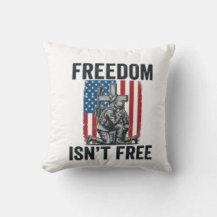 Coussin La liberté n'est pas gratuite Mémorial du soldat p
