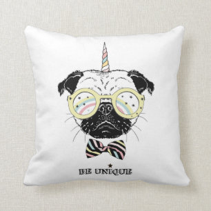 Coussin La licorne de carlin soit unique