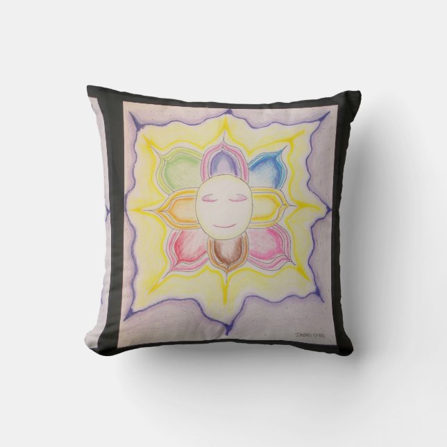 Coussin La Lumière Intérieure (Recto)