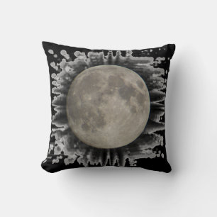 Coussin La lune, la lune, la luna, the moon Kissen