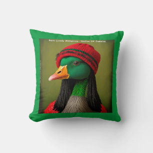Coussin La Mangouste Volante de Reggae de Jamaïque