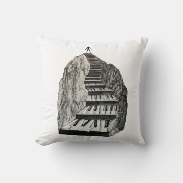 Coussin La manière 1 du musicien (Recto)