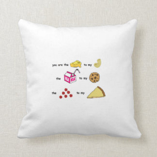 Coussin la manière mignonne de vous dire s'inquiètent de