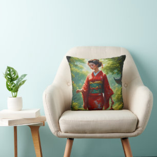 Coussin La marche du Kimono