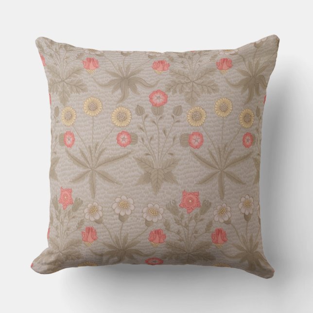 Coussin La "marguerite", le premier papier peint a conçu (Recto)