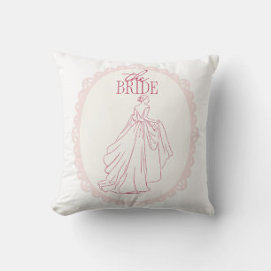 Coussin La mariée – Conception de Demoiselle d'Honneur en 