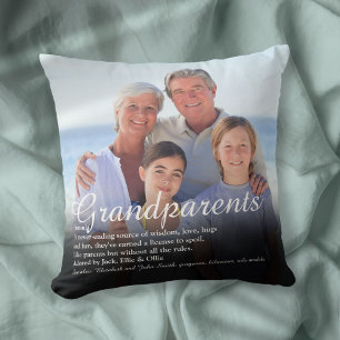 Coussin La meilleure définition de grands-parents au monde