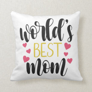 Coussin La meilleure fête des mères de maman au monde Lan